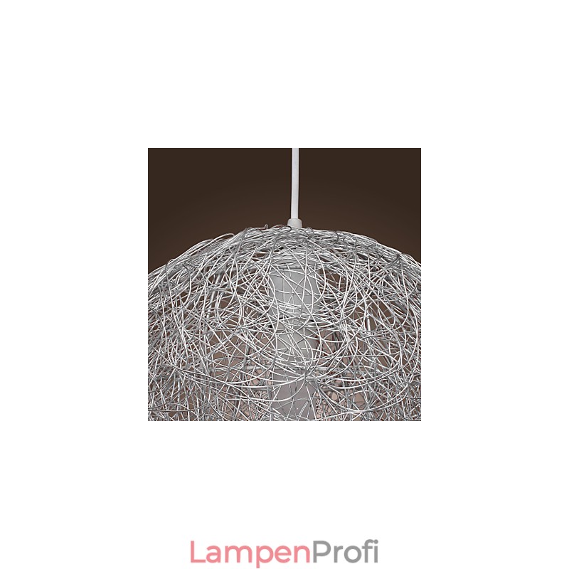 Moderne zeitgenössische Pendelleuchte im Mini-Globus-Stil aus Chrom