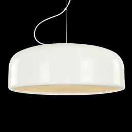 Retro-Pendelleuchte mit Schalenmalerei