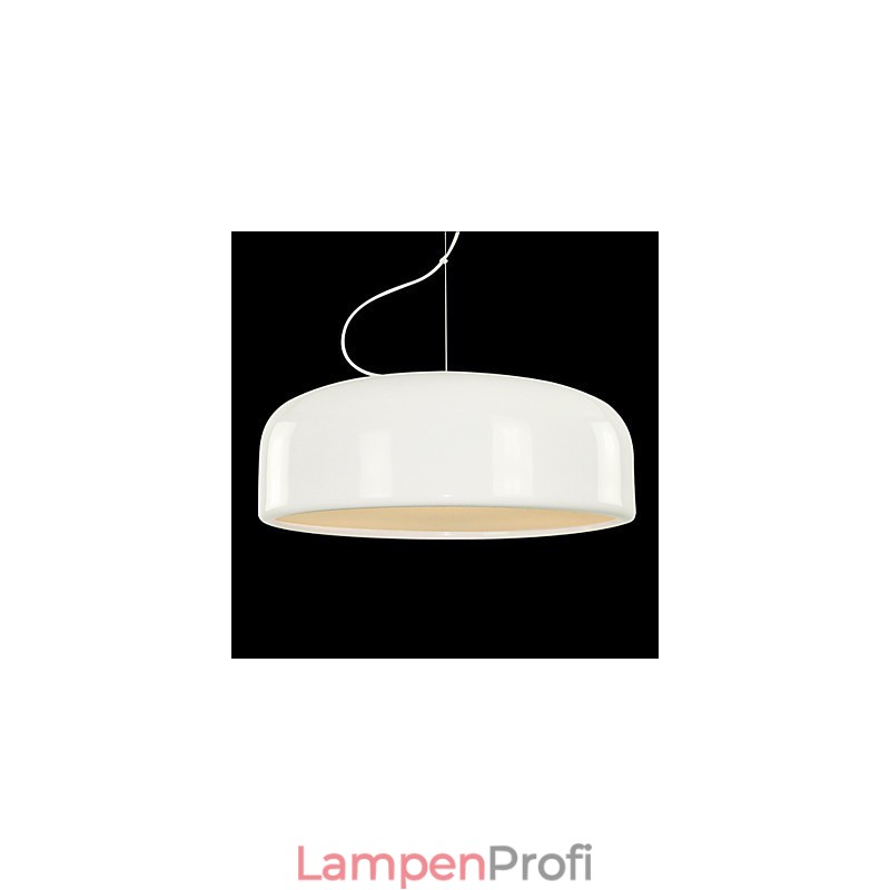 Retro-Pendelleuchte mit Schalenmalerei