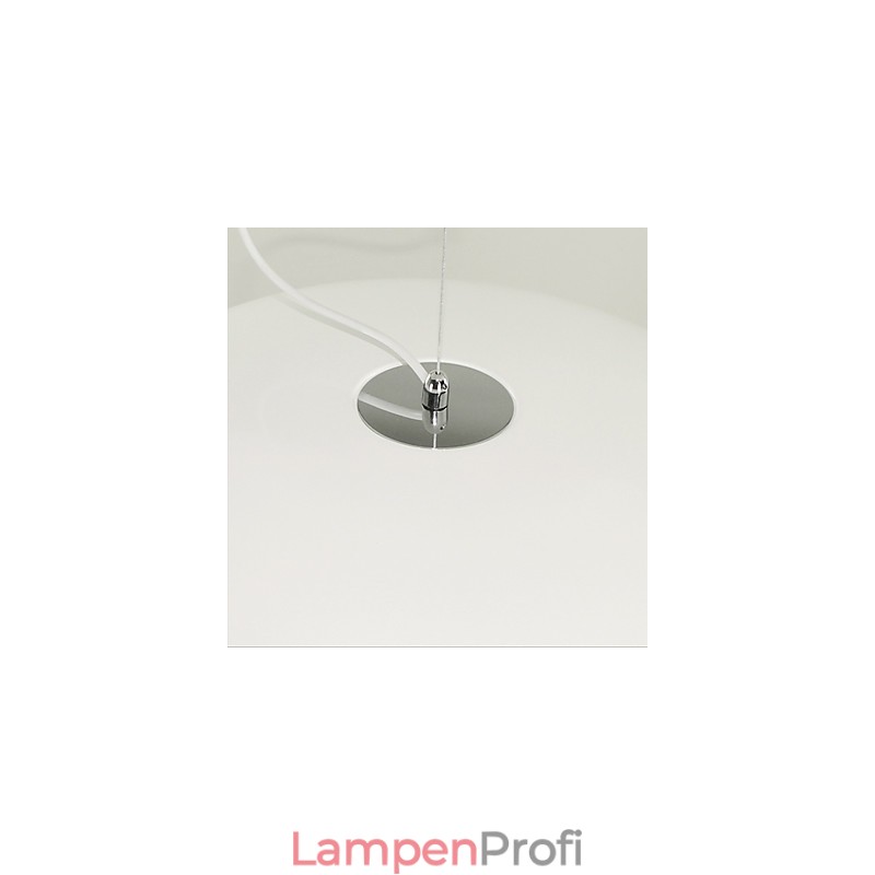 Retro-Pendelleuchte mit Schalenmalerei