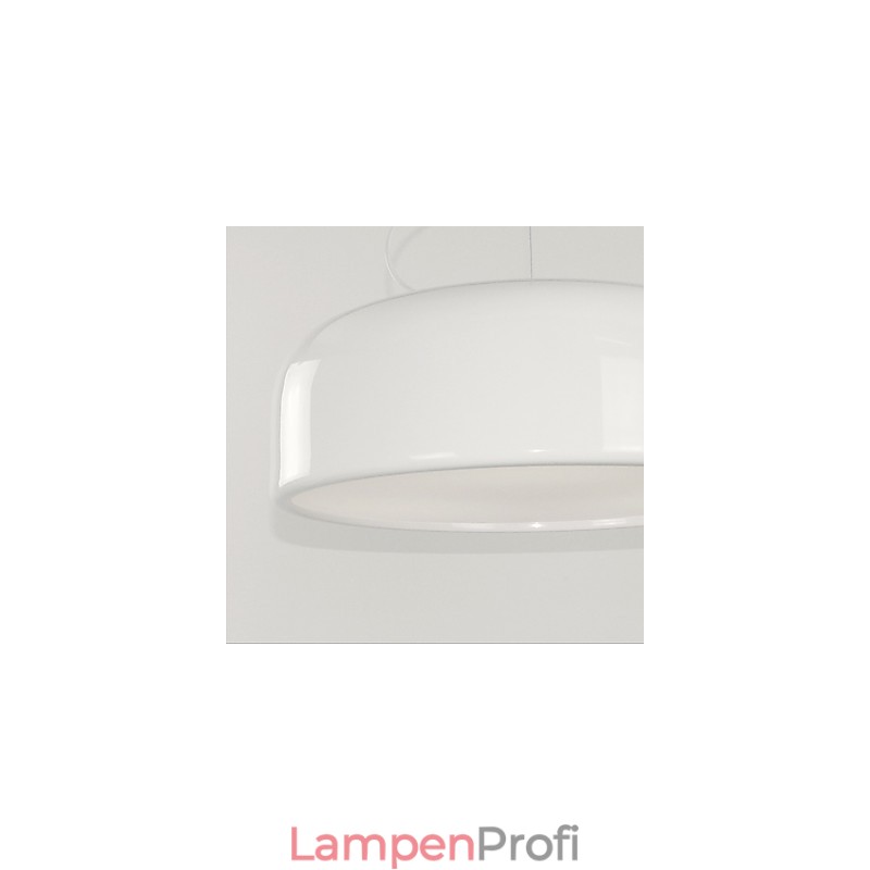 Retro-Pendelleuchte mit Schalenmalerei
