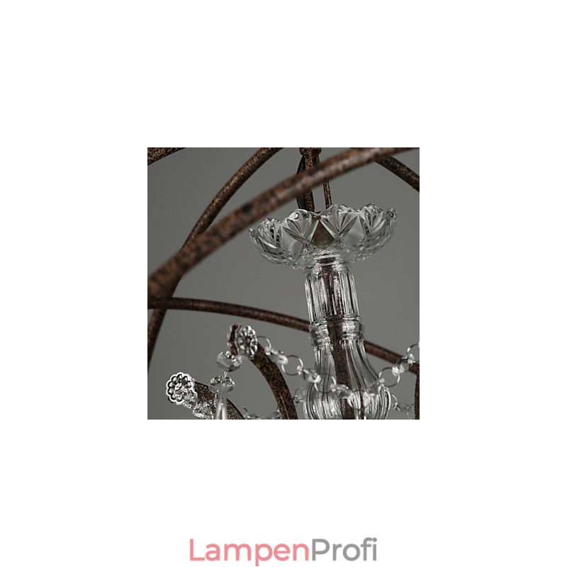 Kronleuchter Kristall Traditionell Klassisch Metall
