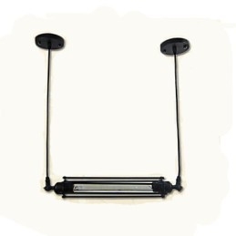 Loft Retro Kronleuchter Pendelleuchte Klassische Vintage Lampe Country Metallleuchte