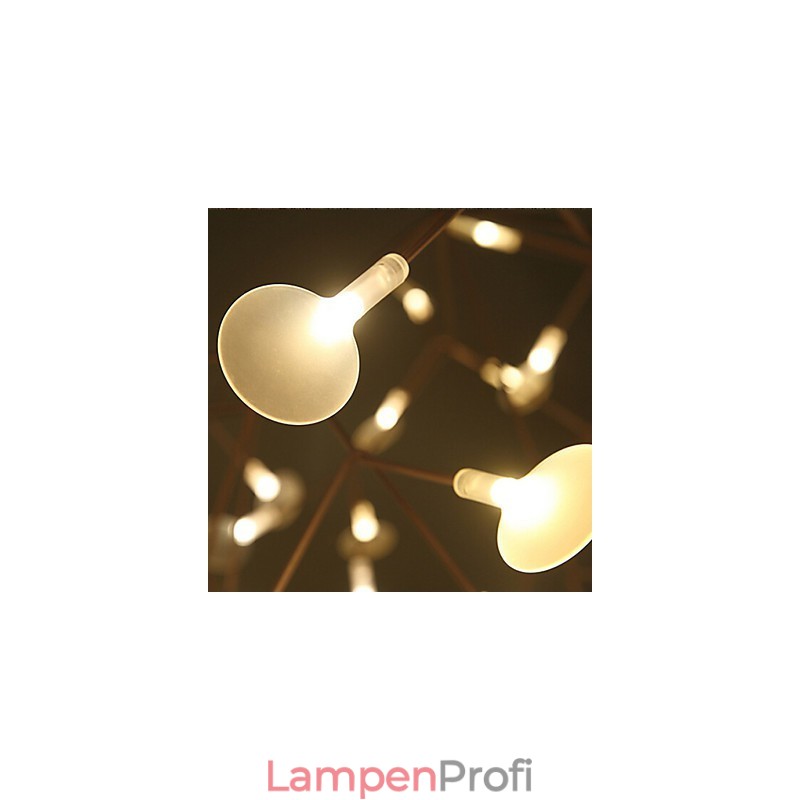 Country Designers Kronleuchter aus antikem Messing und Metall