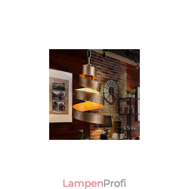 Retro Eisenlampe Moderner minimalistischer Kronleuchter im Industriestil