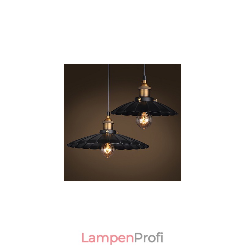 Retro-Klassiker im europäischen Stil Pendelleuchte Metall Art Droplight