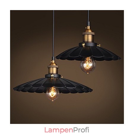 Retro-Klassiker im europäischen Stil Pendelleuchte Metall Art Droplight