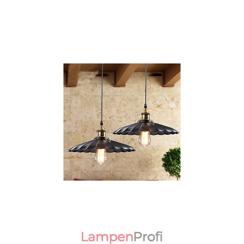 Retro-Klassiker im europäischen Stil Pendelleuchte Metall Art Droplight