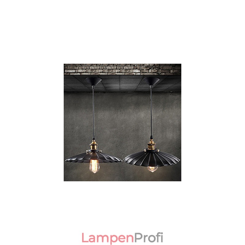 Retro-Klassiker im europäischen Stil Pendelleuchte Metall Art Droplight