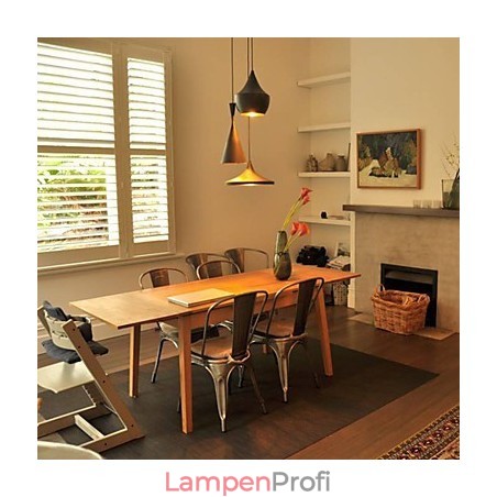 Pendelleuchte aus bemaltem Metall im Mini-Stil