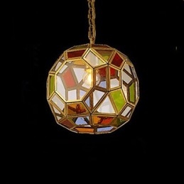 Veranda Lampe LichterBalkon Lampe Exotische Kleine Kupfer Kronleuchter