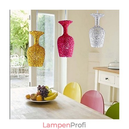 Kronleuchter aus gewebtem Aluminium mit drei Kopflampen, Apfel Kronleuchter aus gewebtem Aluminium mit drei Kopflampen, Apfel