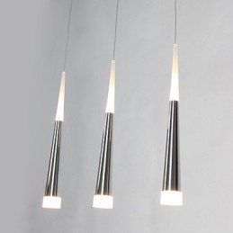 Pendelleuchten Modern Zeitgenössisch Esszimmer Kinder Metall Lange Baldachin