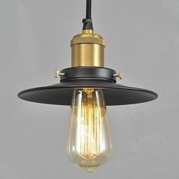 Pendelleuchte aus bemaltem Metall im Landhausstil im Mini-Stil