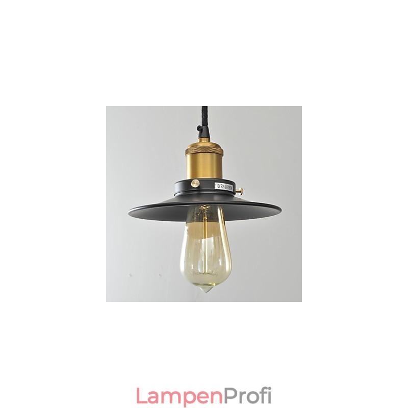 Pendelleuchte aus bemaltem Metall im Landhausstil im Mini-Stil