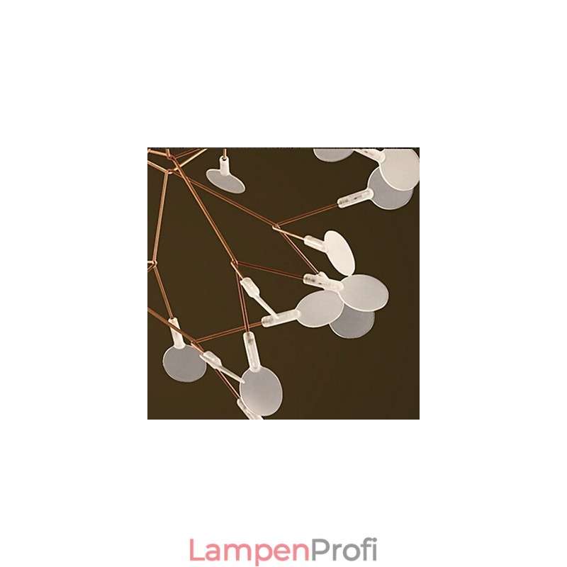 Country Designers Kronleuchter aus antikem Messing und Metall