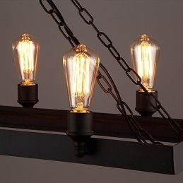 Moderne Retro Loft Kronleuchter Amerikanischen Land Kronleuchter Kreative Industrielle Café Lampe Lichter