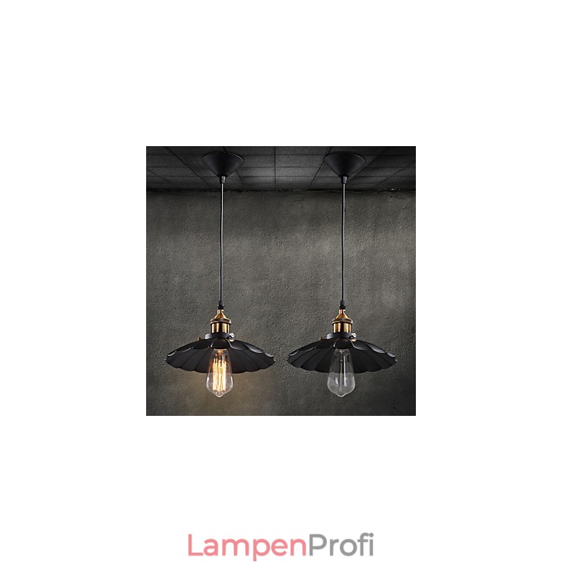 Retro-Klassiker im europäischen Stil Pendelleuchte Metall Art Droplight