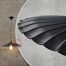 Retro-Klassiker im europäischen Stil Pendelleuchte Metall Art Droplight