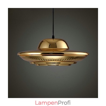 Hängelampe Garage aus galvanisiertem Metall im Landhausstil