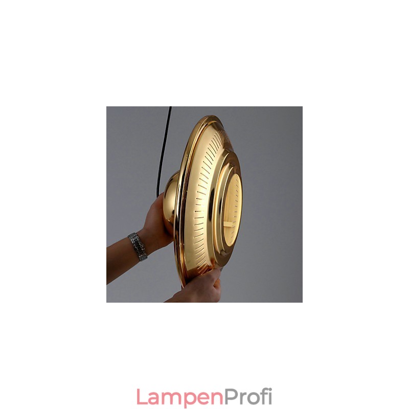 Hängelampe Garage aus galvanisiertem Metall im Landhausstil