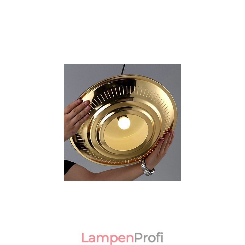 Hängelampe Garage aus galvanisiertem Metall im Landhausstil