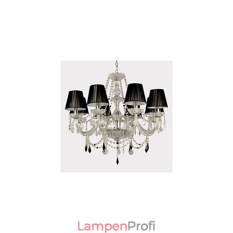 Eleganter Kristall-Kronleuchter mit 8 Lichtern