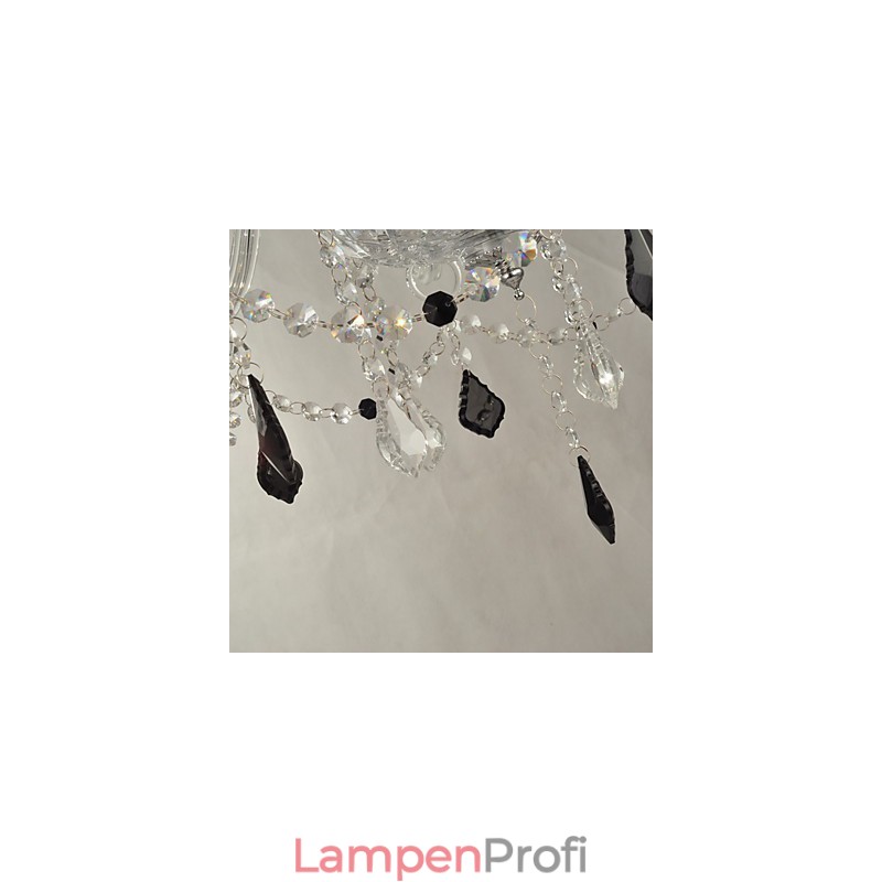 Eleganter Kristall-Kronleuchter mit 8 Lichtern