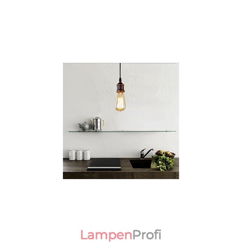 Pendelleuchten Traditionell Klassisch Vintage Retro Landhaus Garage Metall