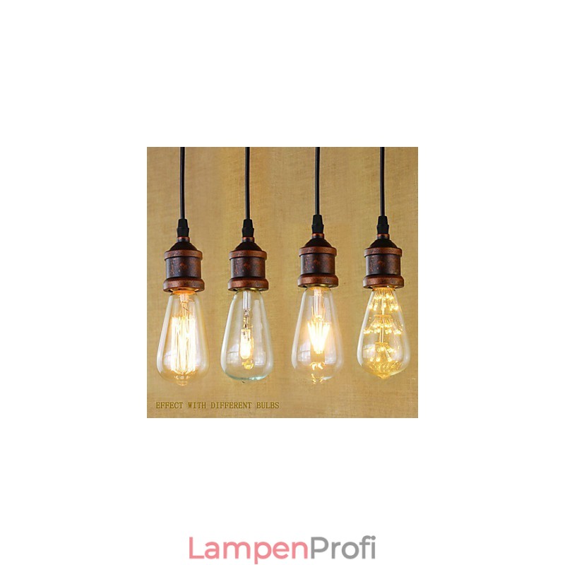 Pendelleuchten Traditionell Klassisch Vintage Retro Landhaus Garage Metall