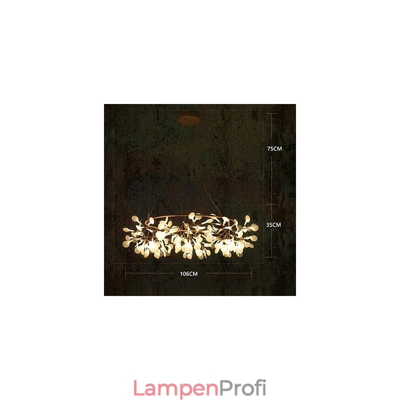 Country Designers Kronleuchter aus antikem Messing und Metall