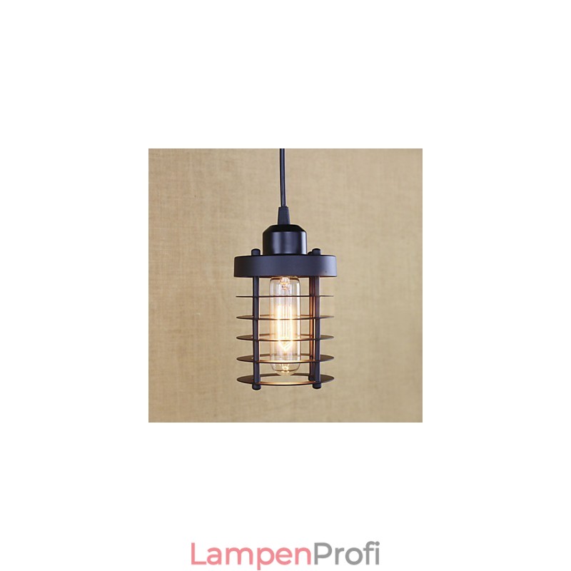 Schmiedeeiserner Kronleuchter Retro Ländliche Landschaft