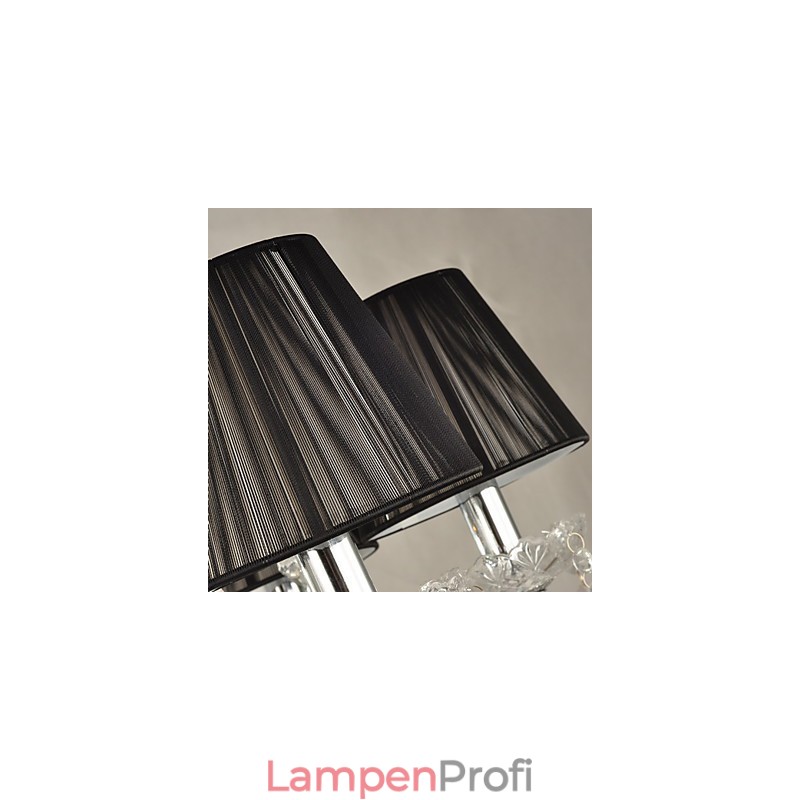 Eleganter Kristall-Kronleuchter mit 8 Lichtern