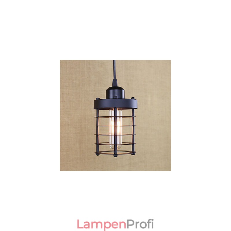 Schmiedeeiserner Kronleuchter Retro Ländliche Landschaft