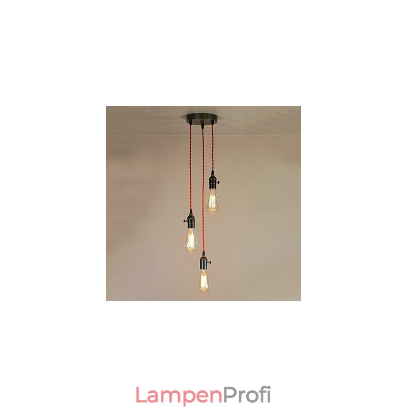 Unterputzleuchte im Country-Mini-Stil aus galvanisiertem Metall