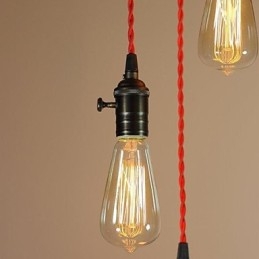 Unterputzleuchte im Country-Mini-Stil aus galvanisiertem Metall