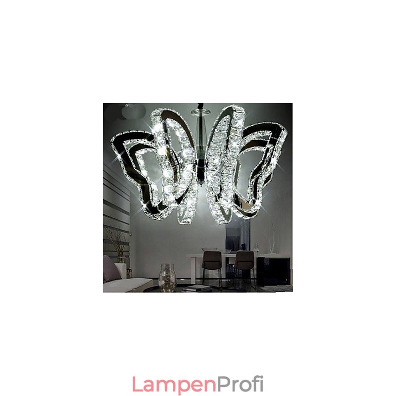 Schmetterlingslampe Moderne Luxus-Kristalllampe