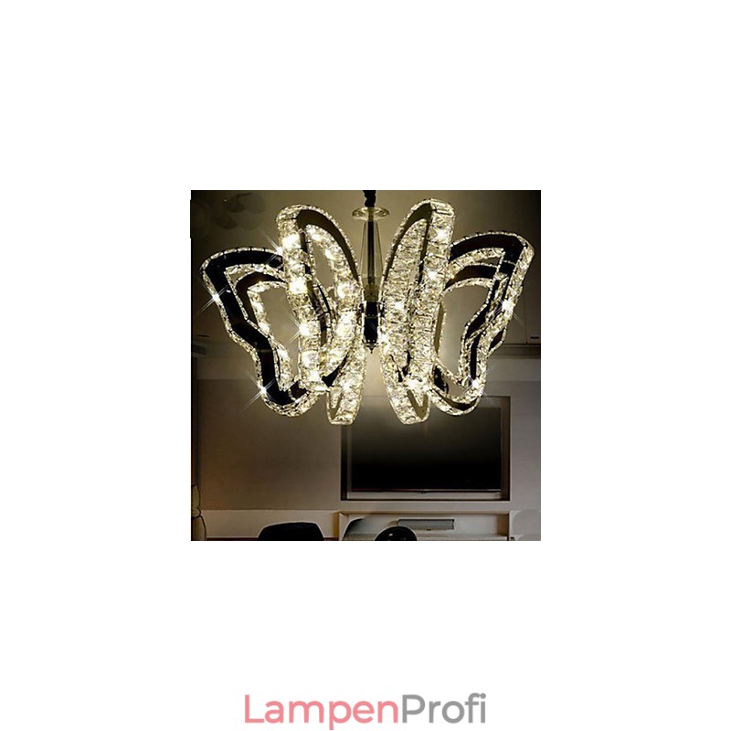 Schmetterlingslampe Moderne Luxus-Kristalllampe