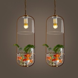 Moderne Pendelleuchte im zeitgenössischen dekorativen Design (ohne Pflanzen)