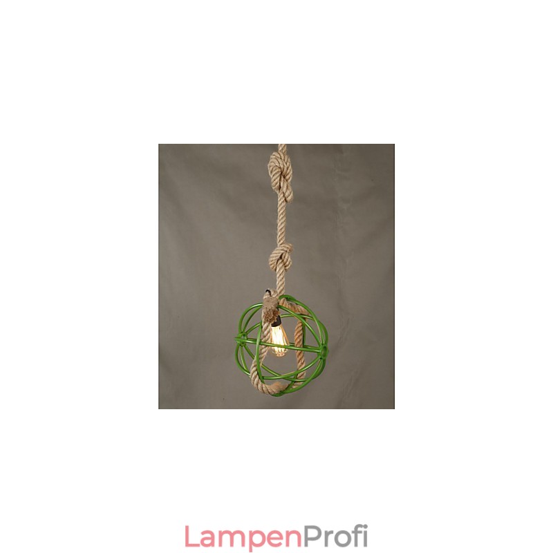 Retro Cafe Art Kronleuchter Kronleuchter Seil