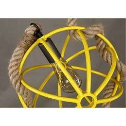 Retro Cafe Art Kronleuchter Kronleuchter Seil