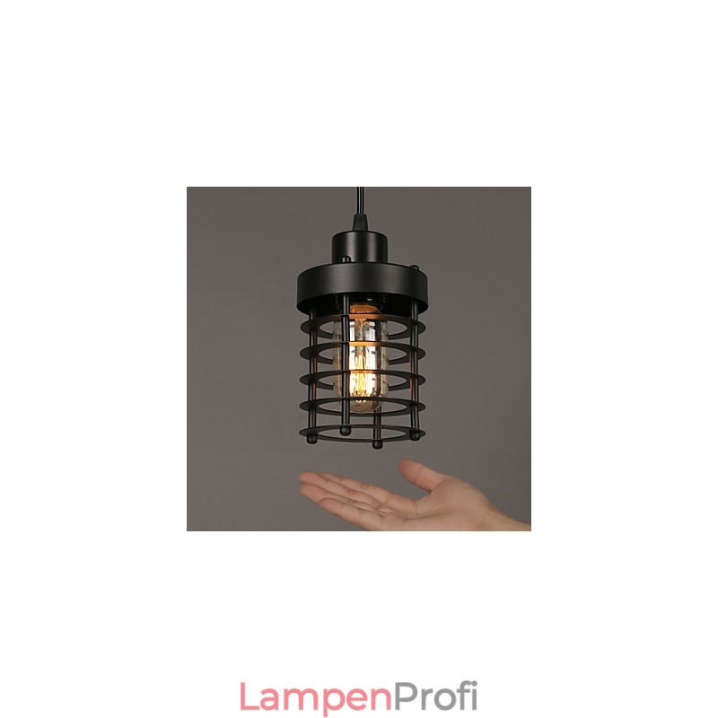Retro Kreis von Einzelkopflampen und Laternen Charakter Art Kronleuchter Lampe