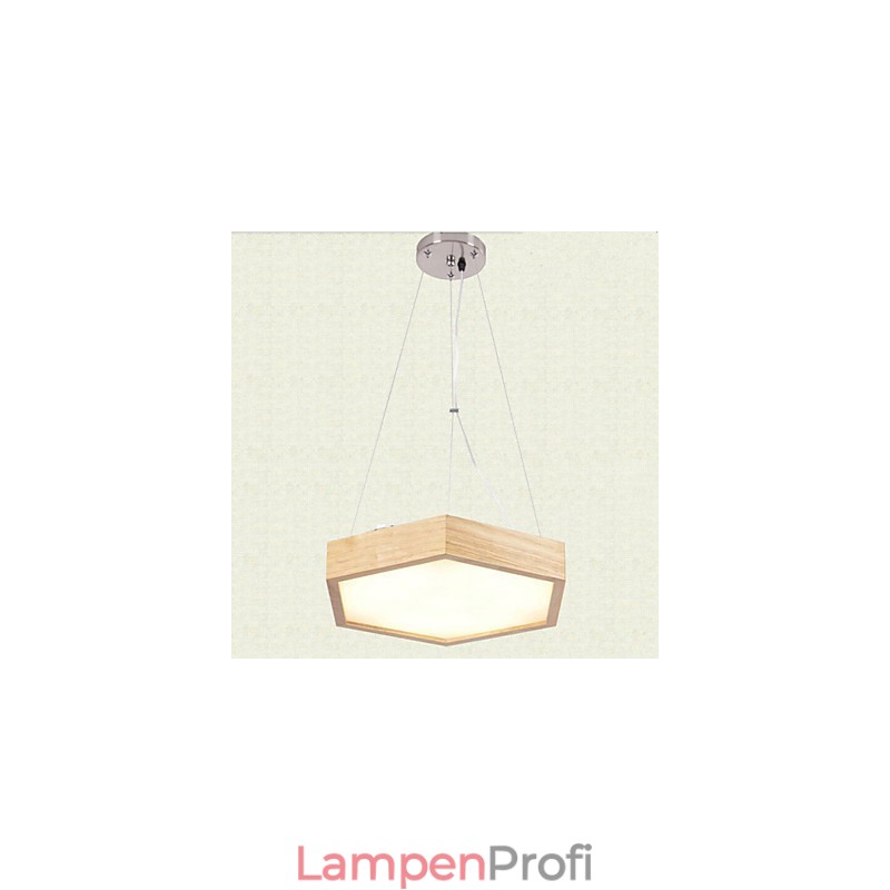 Moderne zeitgenössische Country Mini-Stil andere Holz Bambus Pendelleuchte