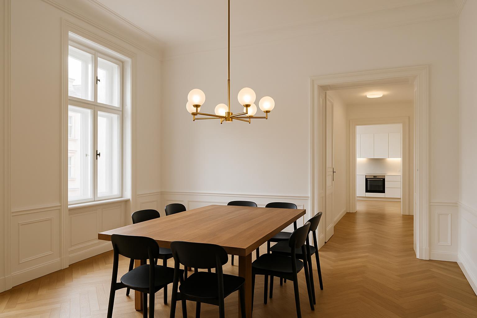 Beleuchtung für Altbauwohnung: So wirken hohe Räume warm, elegant und alltagstauglich